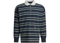 Autry Rugby Cotton Polo Shirt Blue