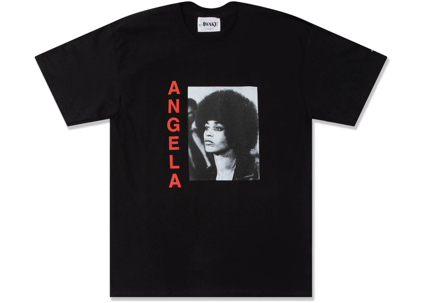 Awake Angela Davis T-shirt Black - vue secondaire A