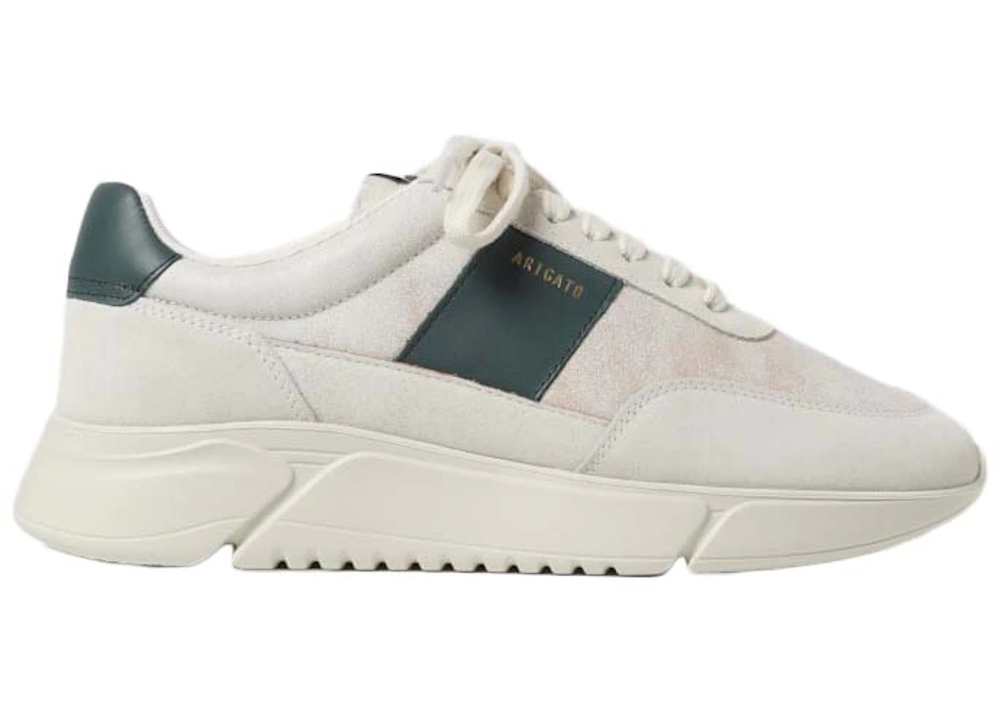 Axel Arigato Geneis Vintage Trainers Beige Green - vue secondaire A