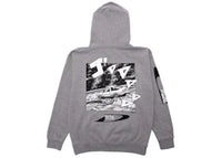 BAIT x Initial D Drift Design Hoodie Gray