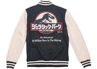 BAIT x Jurassic Park Classic Varsity Jacket Brown/Sand