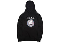 BAIT x Rick And Morty Psychedelic Trippy Hoodie Black