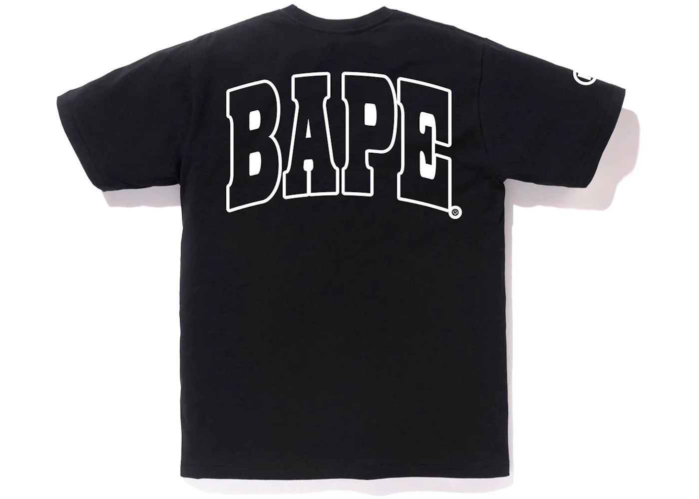 BAPE 1st Camo 2nd Ape Tee Black/Green - vue secondaire A