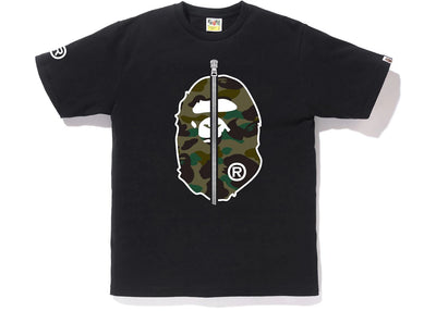 BAPE 1st Camo 2nd Ape Tee Black/Green