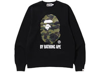 BAPE 1st Camo By Bathing Ape Crewneck Black
