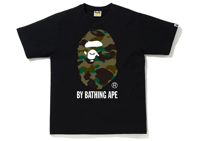 BAPE 1st Camo By Bathing Ape Tee Black/Green