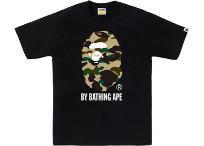 BAPE 1st Camo By Bathing Ape Tee Black/Yellow - authentic BAPE product