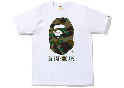 BAPE 1st Camo By Bathing Ape Tee (FW22) White Green