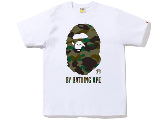 BAPE 1st Camo By Bathing Ape Tee (FW22) White Green