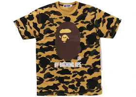 BAPE 1st Camo By Bathing Ape Tee Yellow