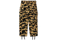 BAPE 1st Camo Cargo Pants (SS22) Yellow