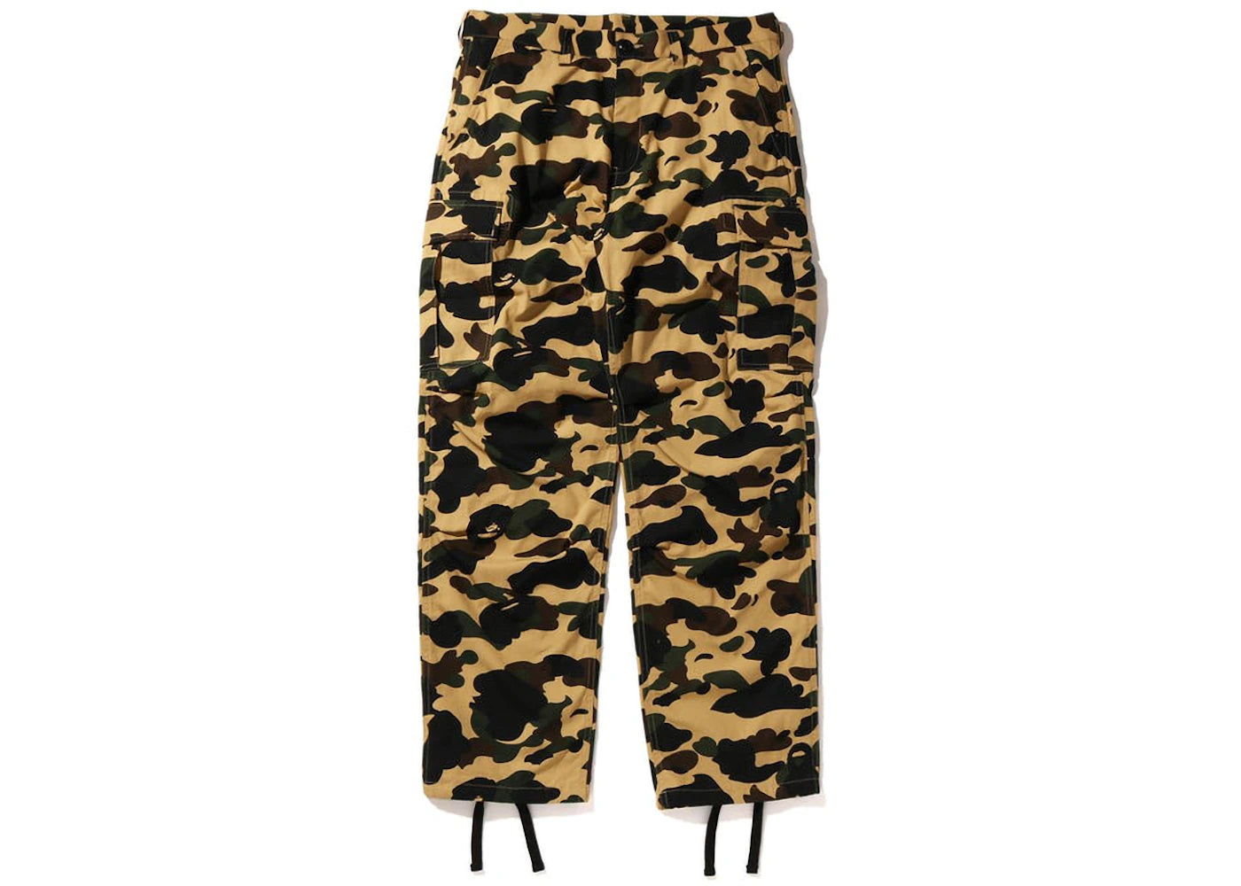 BAPE 1st Camo Cargo Pants (SS22) Yellow - vue secondaire A