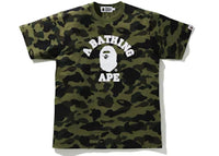 BAPE 1st Camo College Tee (SS21) Green