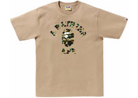 BAPE 1st Camo College T-Shirt (SS24) Beige/Gelb