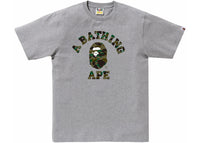 BAPE 1st Camo College T-Shirt (FS24) Grau/Grün