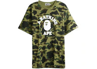BAPE 1st Camo College Tee (SS26) Green