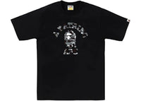 BAPE 1st Camo College Tee Tee Black/Grey