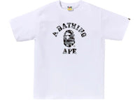 BAPE 1st Camo College Tee Tee White/Grey