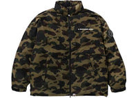 BAPE 1st Camo Down Jacket (SS25) Green