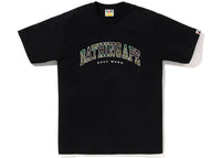 BAPE 1st Camo Logo Tee Black Green