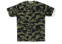 BAPE 1st Camo One Point Tee Green