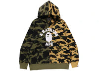 BAPE 1st Camo Separate Pullover Hoodie Green