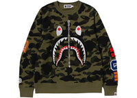 BAPE 1st Camo Shark Crewneck (SS25) Green