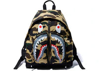 BAPE 1st Camo Shark Day Pack (FW19) Yellow