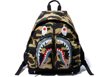 BAPE 1st Camo Shark Day Pack (FW19) Yellow - product view 2