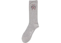 BAPE 1st Shark Socks Gray