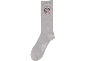 BAPE 1st Shark Socks Gray