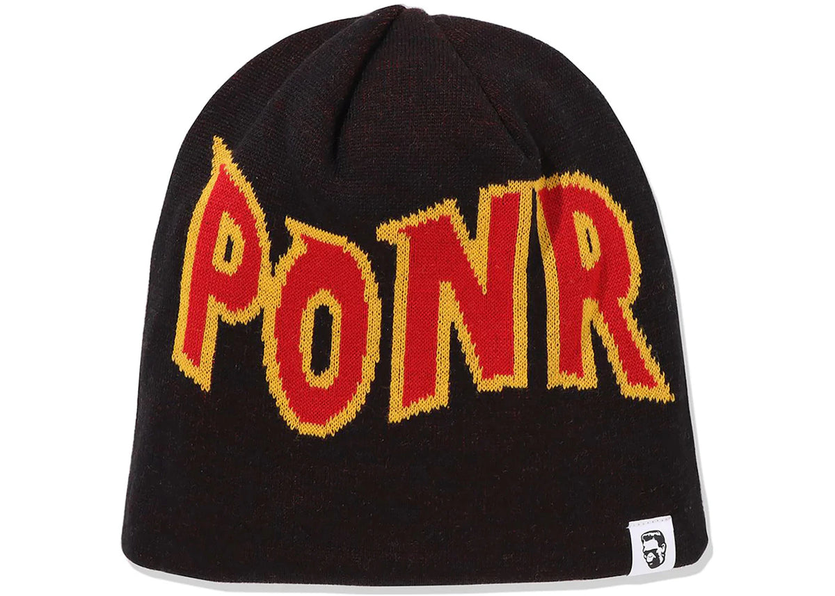 BAPE 2nd Shark Knit Cap (FW24) Black - vue secondaire B