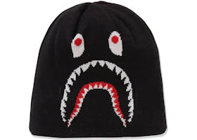 BAPE 2nd Shark Knit Cap (FW24) Black