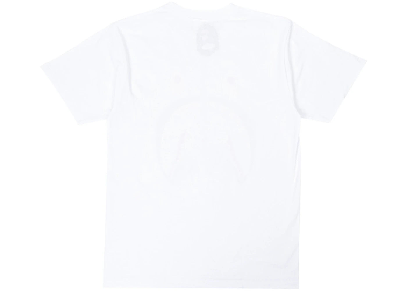 BAPE A Bathing Ape 1st Camo Shark Tee White/Green - vue secondaire B