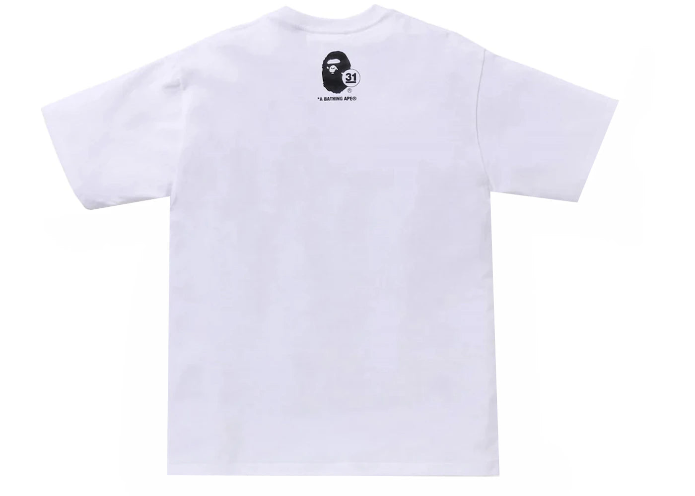 BAPE A Bathing Ape 31st Anniversary ABC Camo Tee White/Blue - vue secondaire B