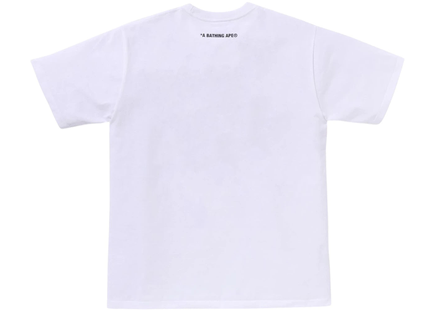 BAPE A Bathing Ape 32nd Anniversary 1st Camo Big Ape Head Tee White/Yellow - vue secondaire B