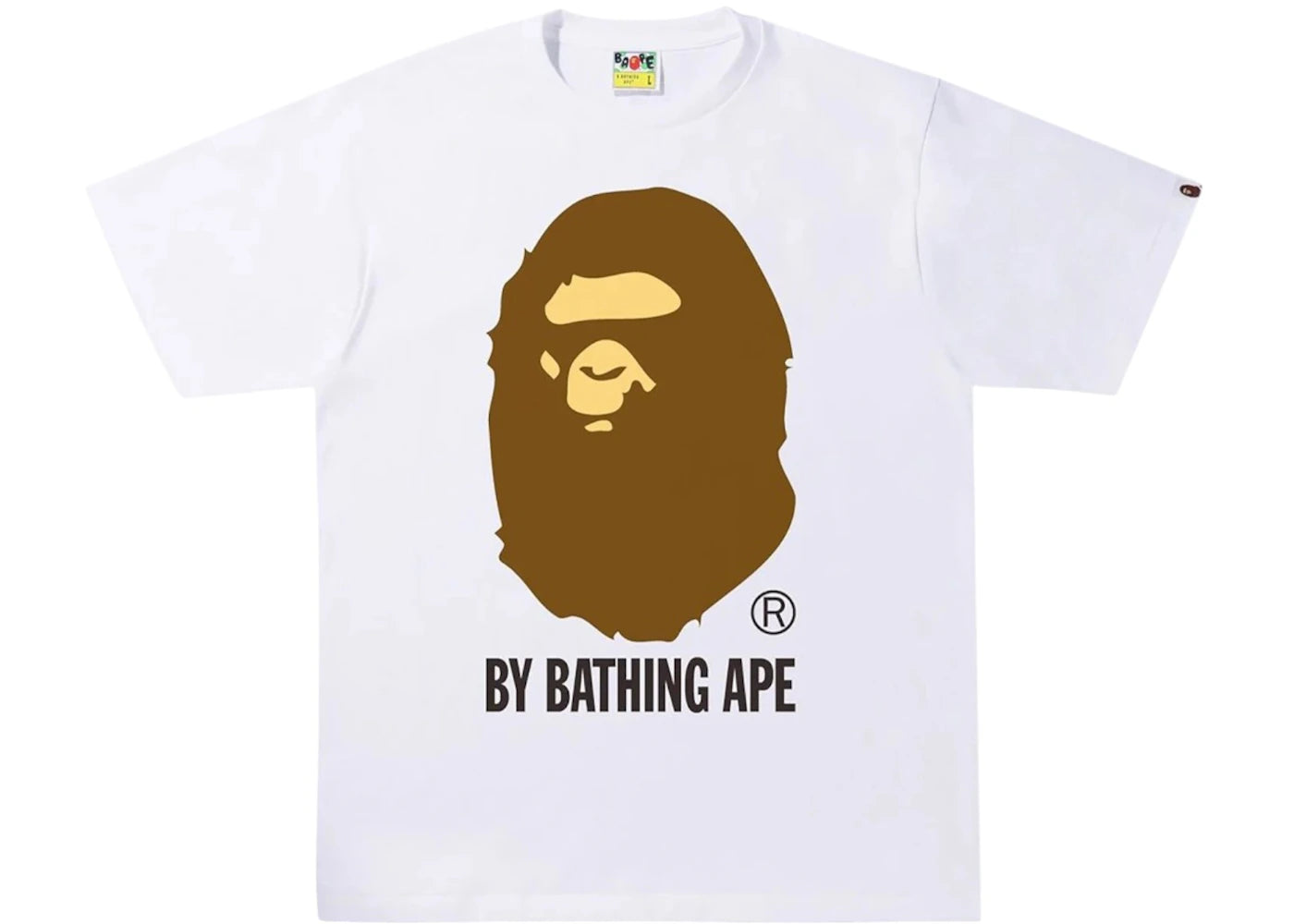 BAPE A Bathing Ape By Bathing Ape Tee White - vue 360