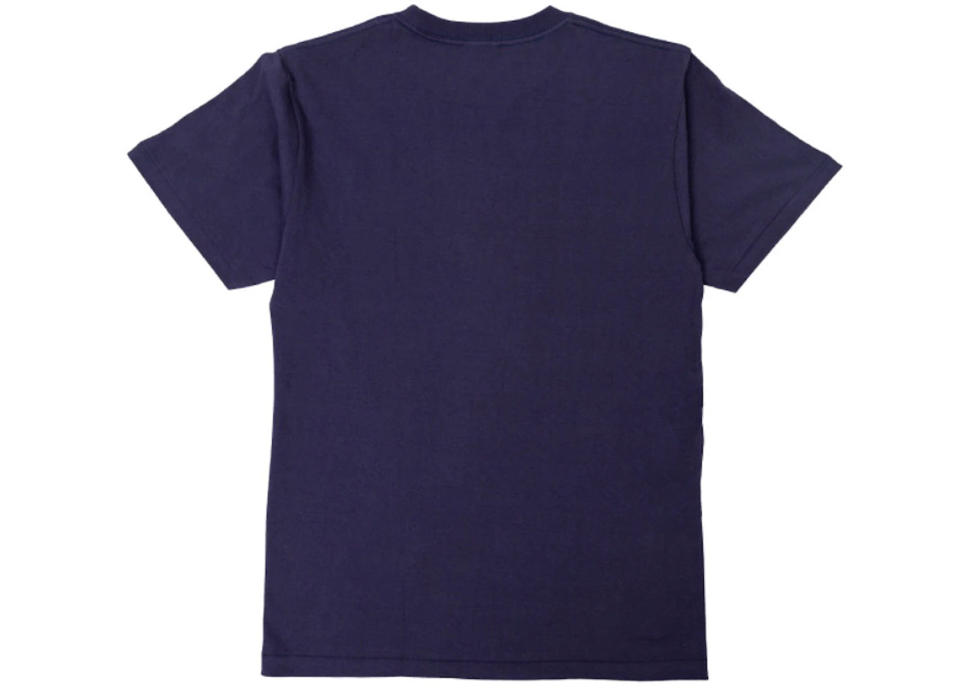 BAPE A Bathing Ape Colors by Bathing Ape Tee Navy - vue secondaire B