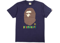 BAPE A Bathing Ape Colors by Bathing Ape Tee Navy