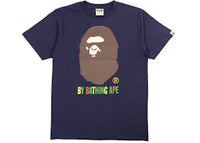 BAPE A Bathing Ape Colors by Bathing Ape Tee Navy