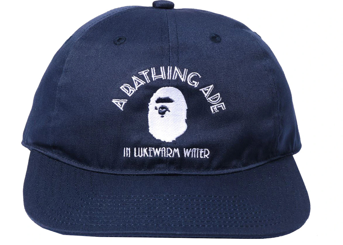 BAPE A Bathing Ape Panel #2 Cap Navy - vue secondaire A