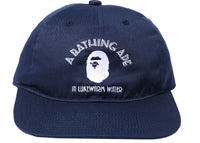 BAPE A Bathing Ape Panel #2 Cap Navy