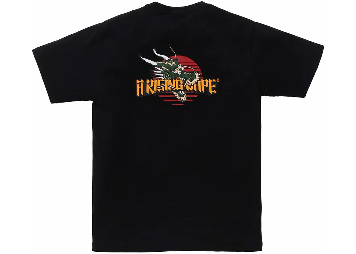BAPE A Rising BAPE Dragon Tee Black - vue secondaire B