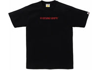 BAPE A Rising BAPE Dragon Tee Black