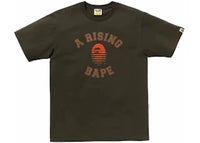 BAPE A Rising Bape Tee Olivedrab