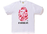 BAPE ABC By Bathing Tee White/Pink