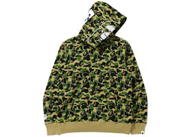 BAPE ABC Camo 2nd Ape Wide Fit Pullover Hoodie Green