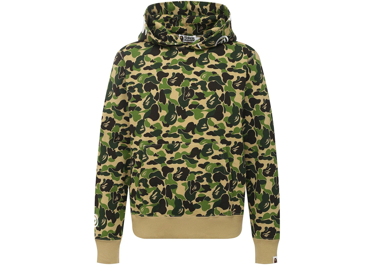BAPE ABC Camo 2nd Ape Wide Pullover Hoodie Green - vue secondaire A