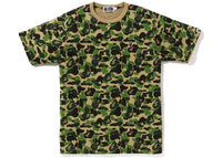 BAPE ABC Camo Ape Head One Point Tee Green