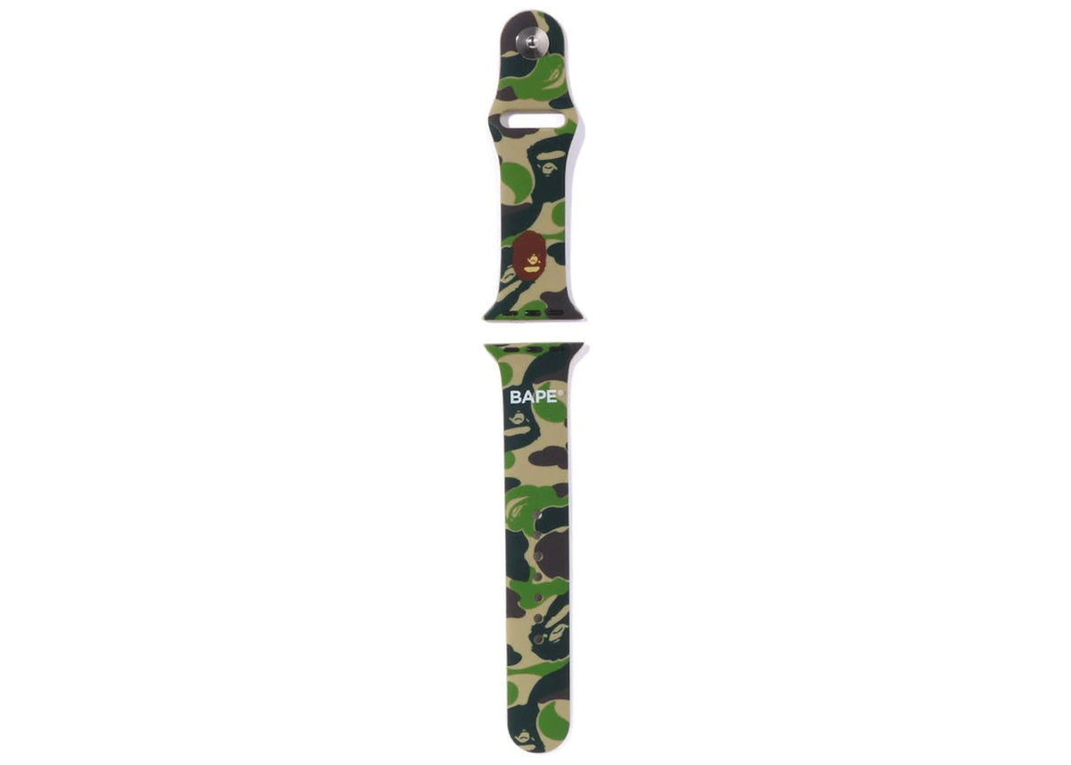 BAPE ABC Camo Apple Watch Band (41/45mm) Green - vue secondaire A